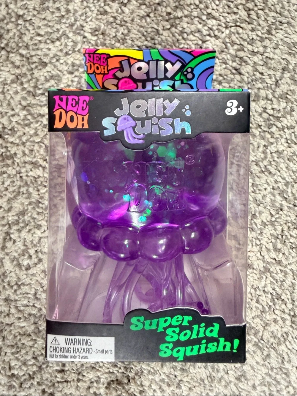 Needoh Jelly Squish Purple - Picture 1 of 3